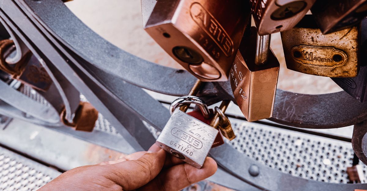 lock cylinder close up — Brookhaven Locksmith